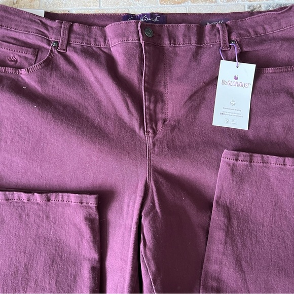 Size 22W Short Gloria Vanderbilt Amanda🆕 Slimming Jean Classic Rise,tapered leg - Picture 6 of 16